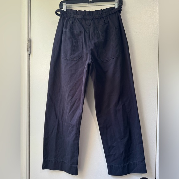 A.L.C. Women's Augusta Cotton Twill Cargo Cropped High Waisted Pants Size 4 - Picture 5 of 16